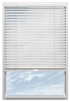 Purity, Brushed Silver - Clip Fit Venetian Blind